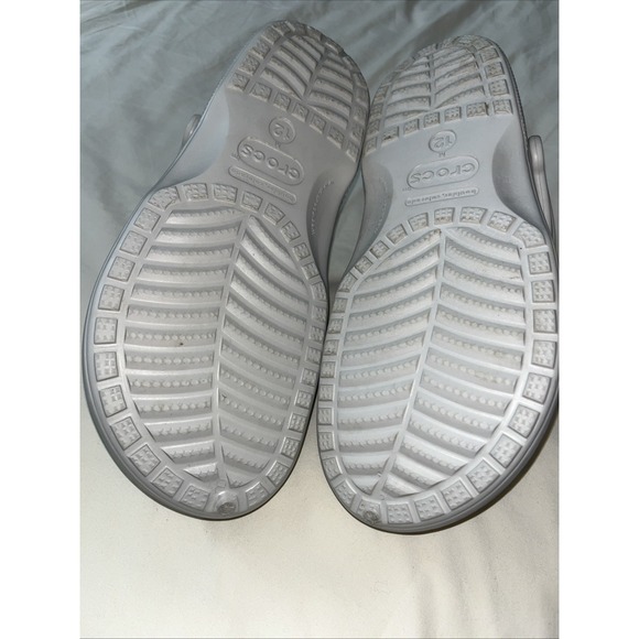 Crocs Clog White Unisex M12 Women Size 14 Slip On Shoes Garden Clogs Sandals Gym - Picture 8 of 16
